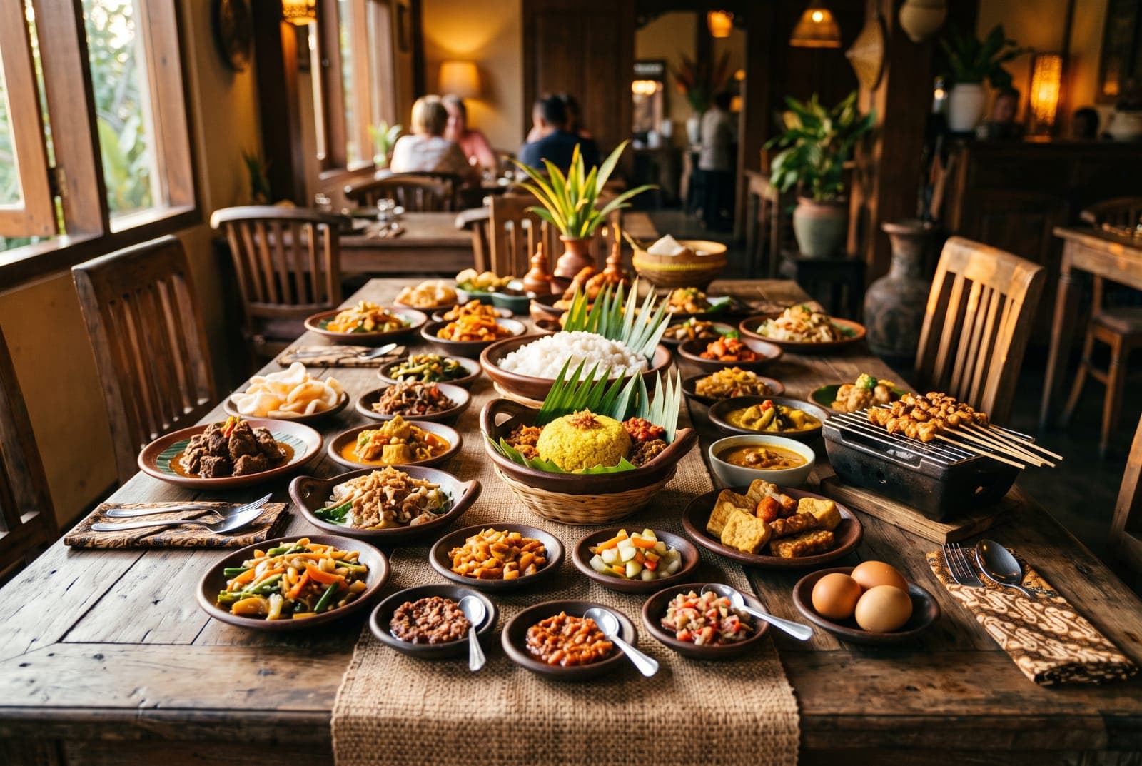 Amsterdam Indonesian rijsttafel