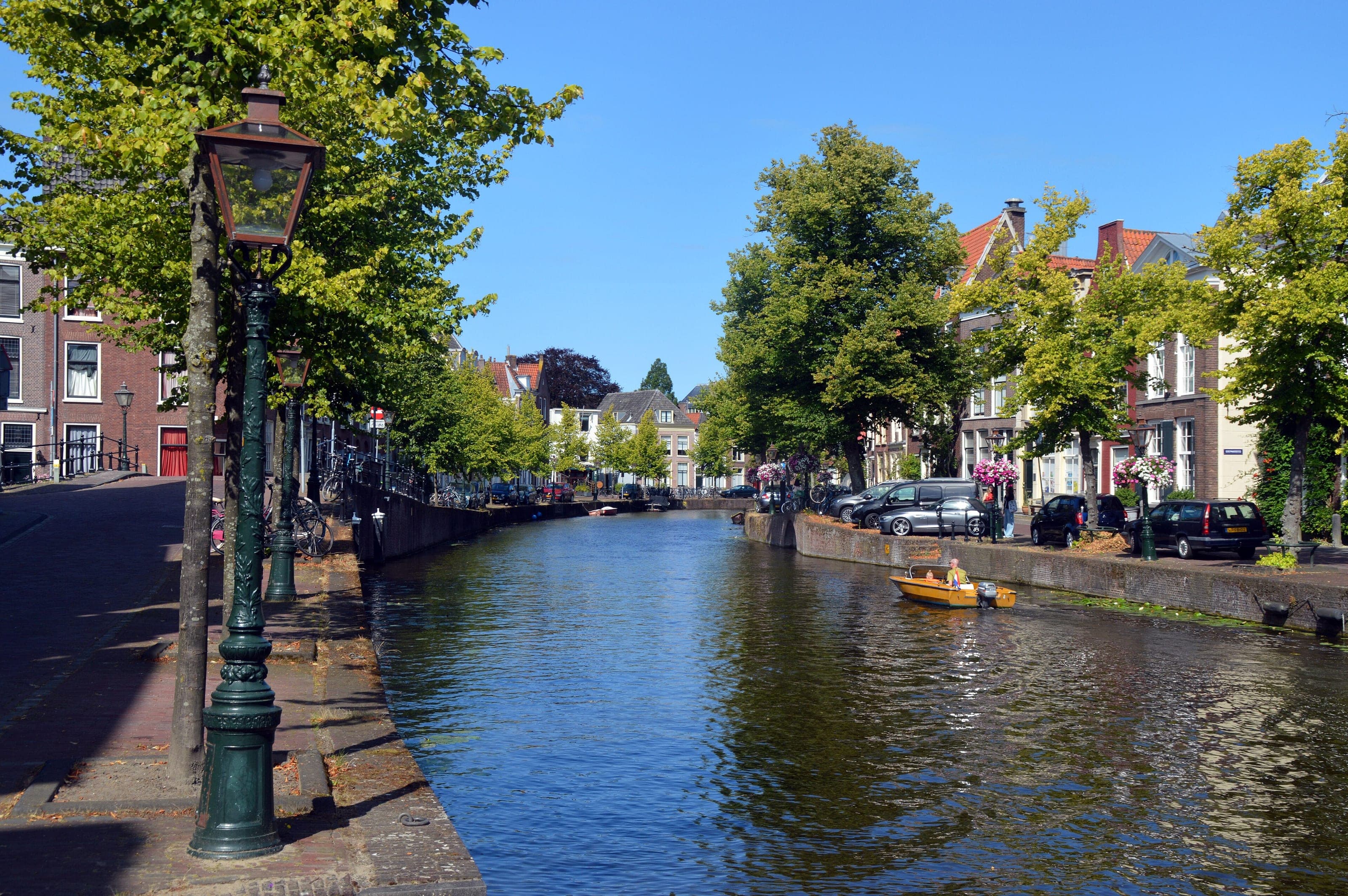 Leiden - University canals, Rembrandt roots and museums